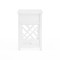Alaterre Furniture Coventry Wood End Table with Drawer and Shelf ANCT01WH - alternate 4
